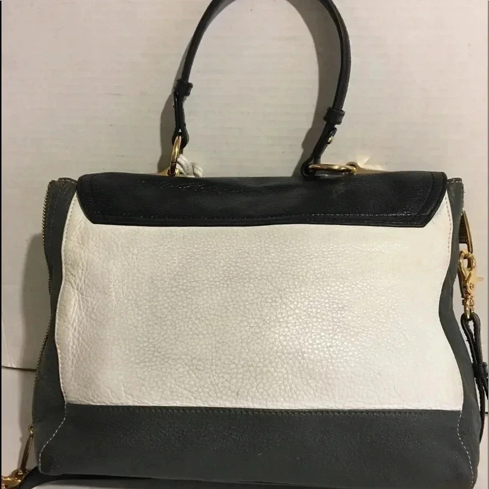 Badgley mischka leather crossbody handbag - Picture 2 of 8